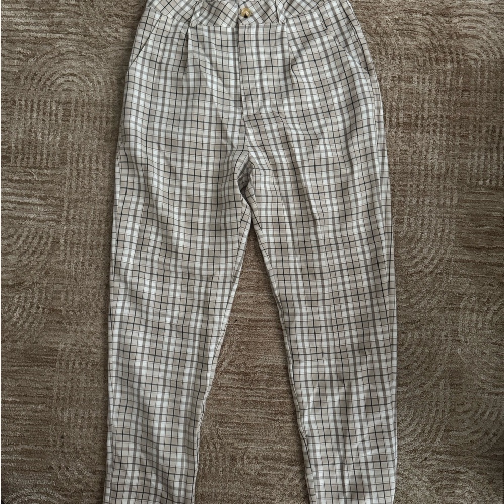 Plaid pants